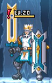 Divine Knights in-game.